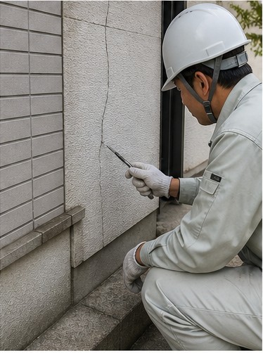 外装補修・シーリング工事の施工例